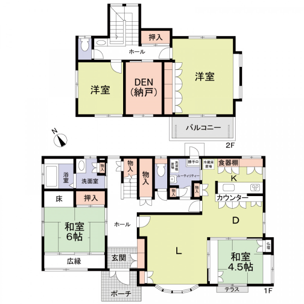 川口市差間１丁目 間取図
