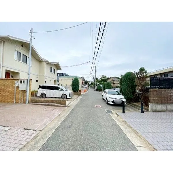 芦屋市松浜町 前面道路