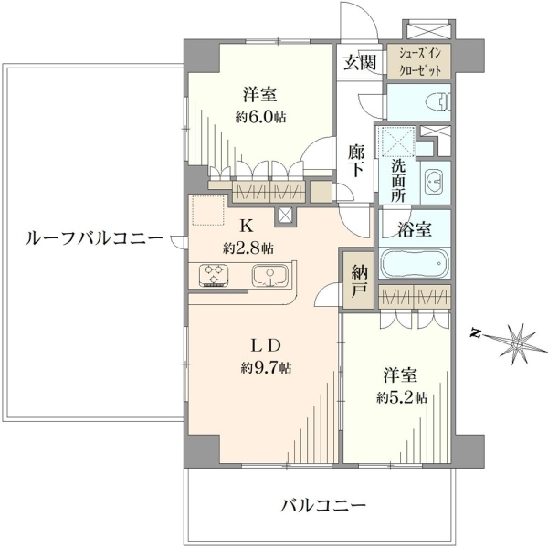 パレステージ高幡不動 間取図