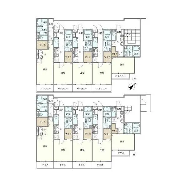 相模原市南区西大沼１丁目 間取図