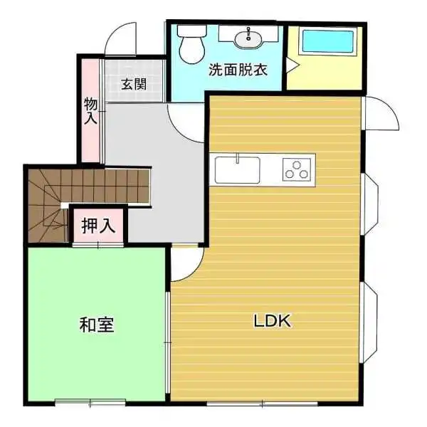 小平市学園西町3丁目 間取図