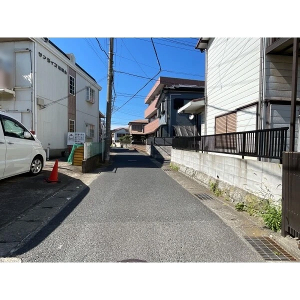 千葉市中央区道場北１丁目 西側道路