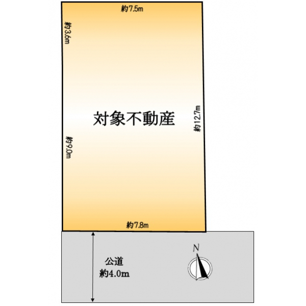 川崎市中原区小杉陣屋町２丁目 区画図