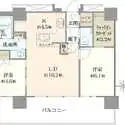 ザ・パークハウス中野タワー 間取図