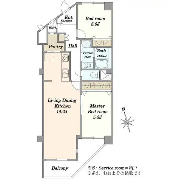 グリーンパーク第８綾瀬 間取図