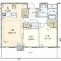 プラウドタワー平井 間取図