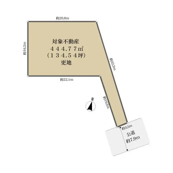 西宮市奥畑 間取図