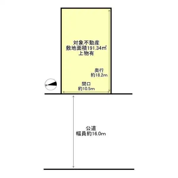 東大阪市上小阪３丁目 間取図