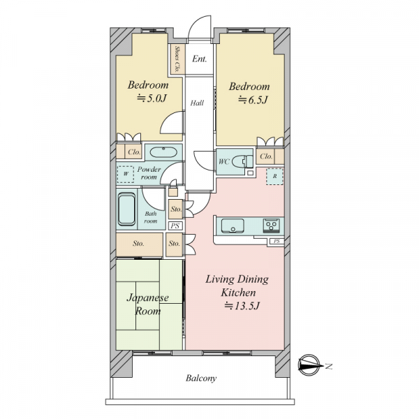 ザ・レジデンス東三国 間取図