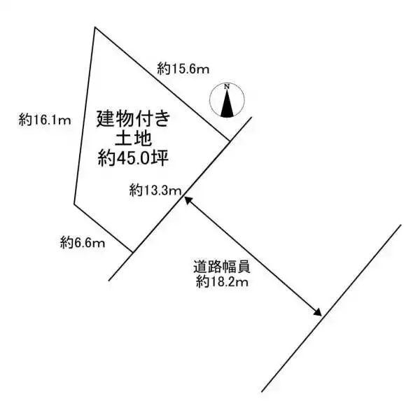 京都市伏見区納所北城堀 間取図