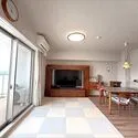 セントガーデン海老名I街区 10階部分南西向きの15.4帖のLDK