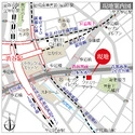 プライア渋谷 現地案内図