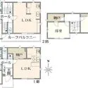 足立区江北６丁目 間取図