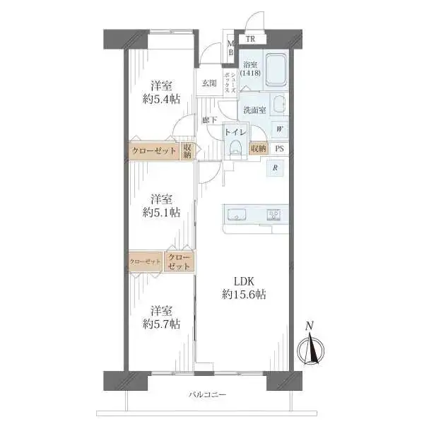 ベルドゥムール柏湯元温泉 間取図
