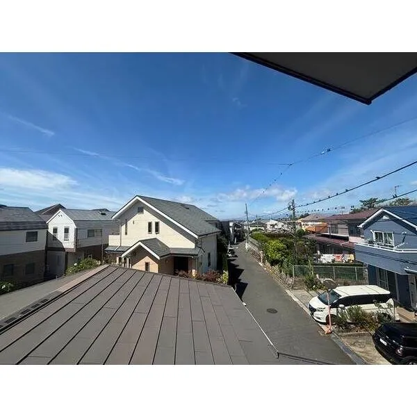 茅ヶ崎市平和町 建物からの眺望（西側）