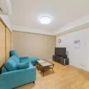 グリーンパーク川崎 アクセントクロスを採用し、オシャレながらも落ち着きのある空間です！