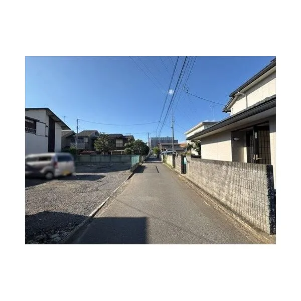 西東京市新町５丁目 前面道路（２０２６年７月撮影）