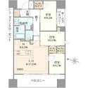 クレヴィア文京湯島 間取図