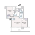 ライオンズタワー柏 間取図