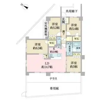 専用庭付き