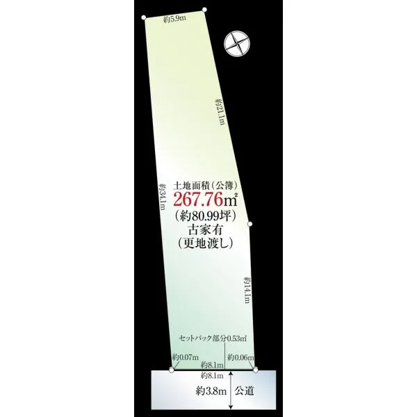 名古屋市天白区天白町大字野並字北沢 間取図