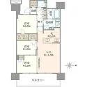 プラウド所沢寿町 間取図
