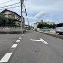 柏市増尾７丁目 前面道路含む現地写真
