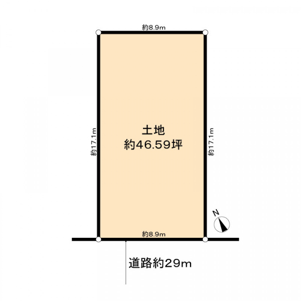 大阪市東住吉区桑津１丁目 間取図
