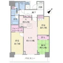リヴァリエＣ棟 間取図