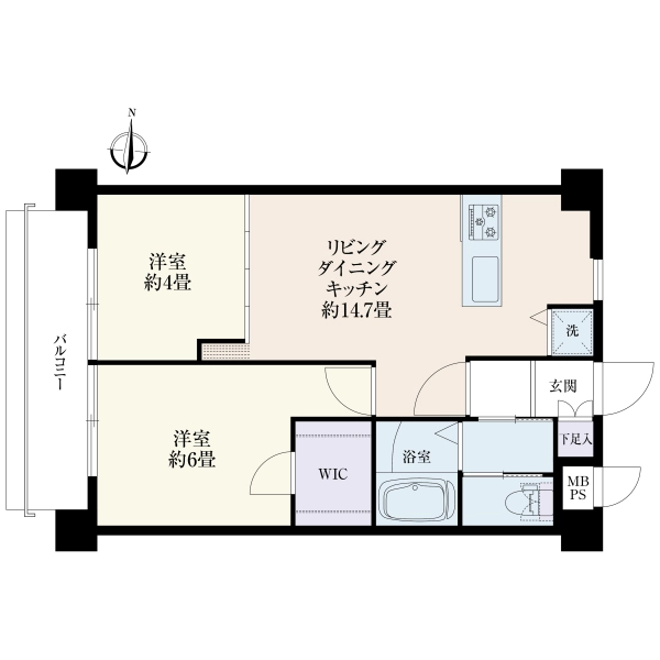 ＭＡＣ綱島コート 間取図