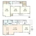 西東京市中町２丁目 間取図