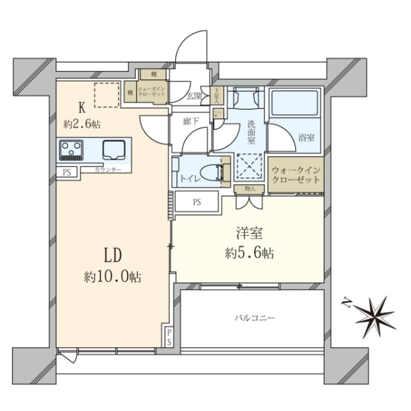 グランドミレーニア 間取図