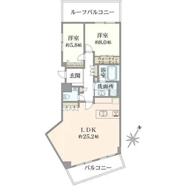 三田清風ガーデン 間取図