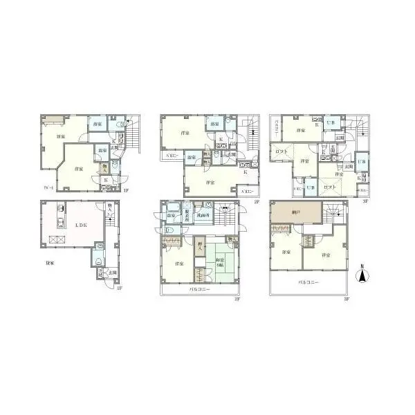 さいたま市浦和区常盤９丁目 間取図