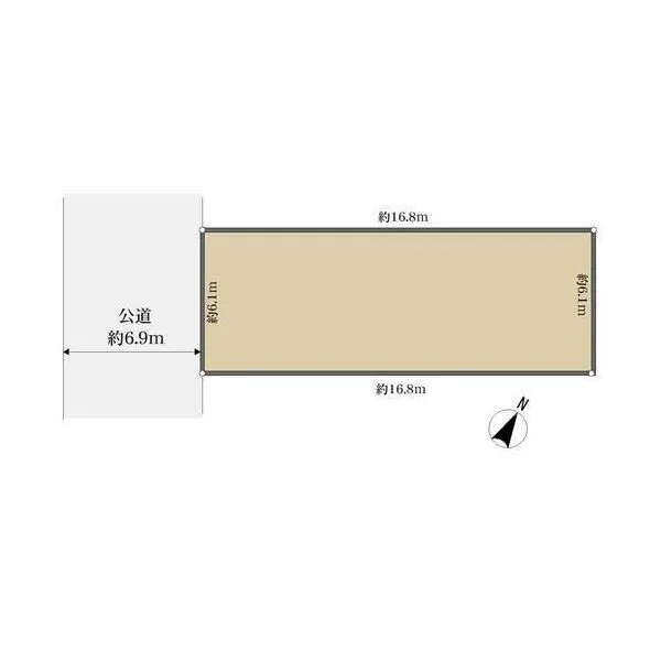 川口市鳩ヶ谷本町３丁目 間取図
