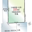 守谷市松並 区画図