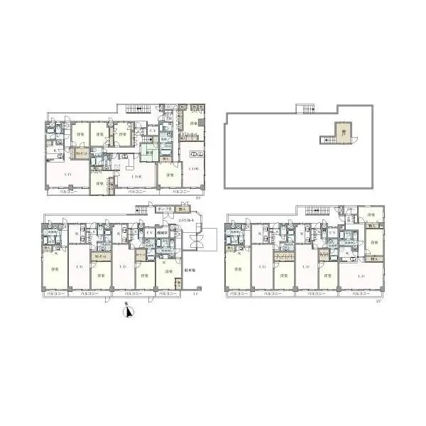 港区三田２丁目 間取図