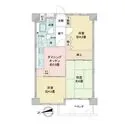 グリーンコーポお花茶屋 間取図