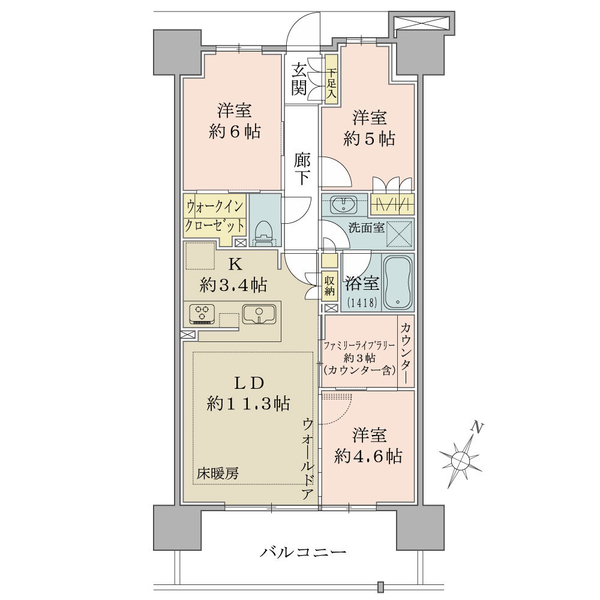 ＳＨＩＮＴＯ　ＣＩＴＹ（シントシティ） 間取図