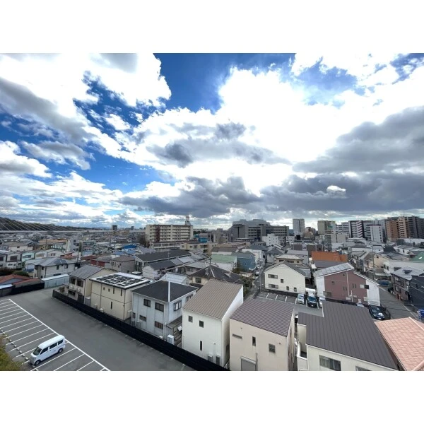 キセラ川西オリヴィエ 南側バルコニーからの眺望