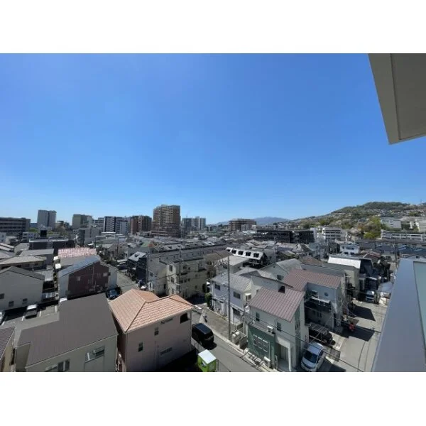 キセラ川西オリヴィエ 南側バルコニーからの眺望