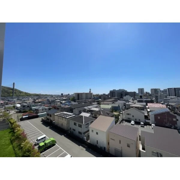 キセラ川西オリヴィエ 南側バルコニーからの眺望