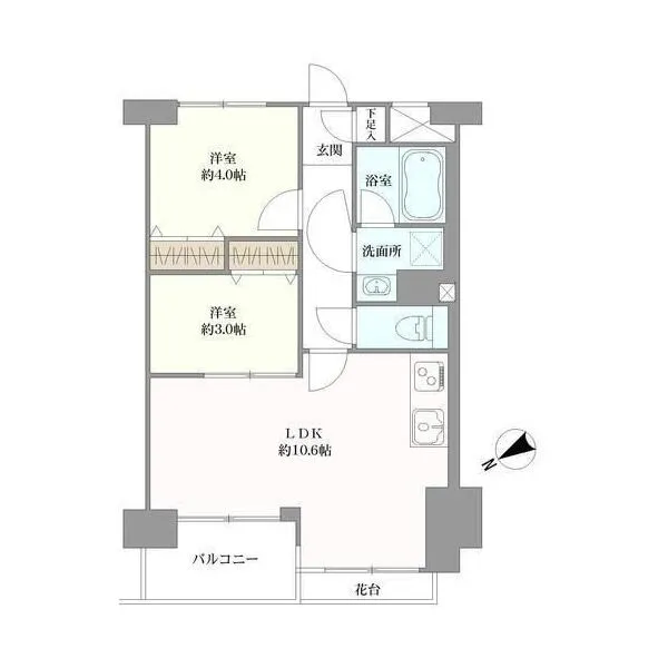 サンコート西荻窪 間取図