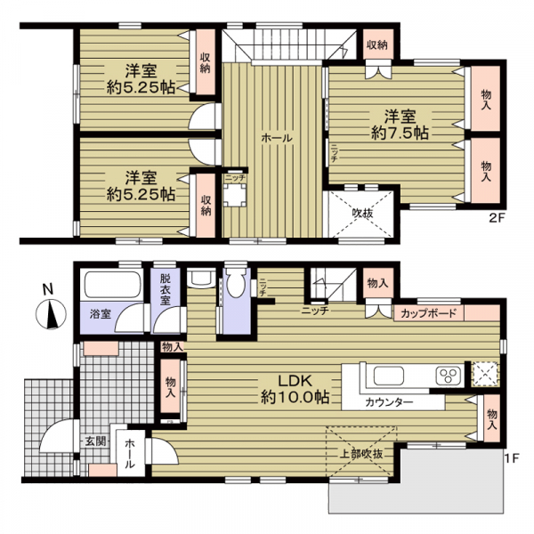 市川市宮久保６丁目 間取図