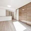 ブランズ文京小石川レジデンス キッチンからLD全体を見渡すことができ、調理中でもご家族やゲストの方との会話を楽しめます。