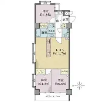 間取図(平面図)