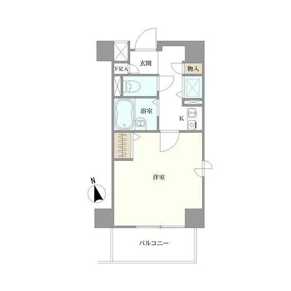 OLIO南阿佐ヶ谷 間取図