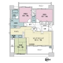 ライオンズマンション金山第３ 間取図