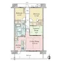 ファインクォーターシティ 3LDKのお部屋