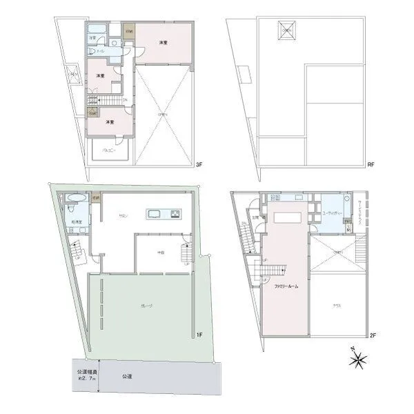 名古屋市千種区堀割町２丁目 間取図